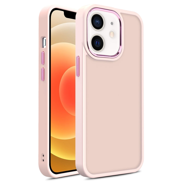 For iPhone 12 / 12 Pro Shield Skin Feel PC + TPU Phone Case