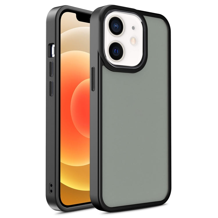 For iPhone 12 / 12 Pro Shield Skin Feel PC + TPU Phone Case