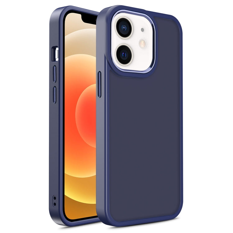 For iPhone 12 / 12 Pro Shield Skin Feel PC + TPU Phone Case