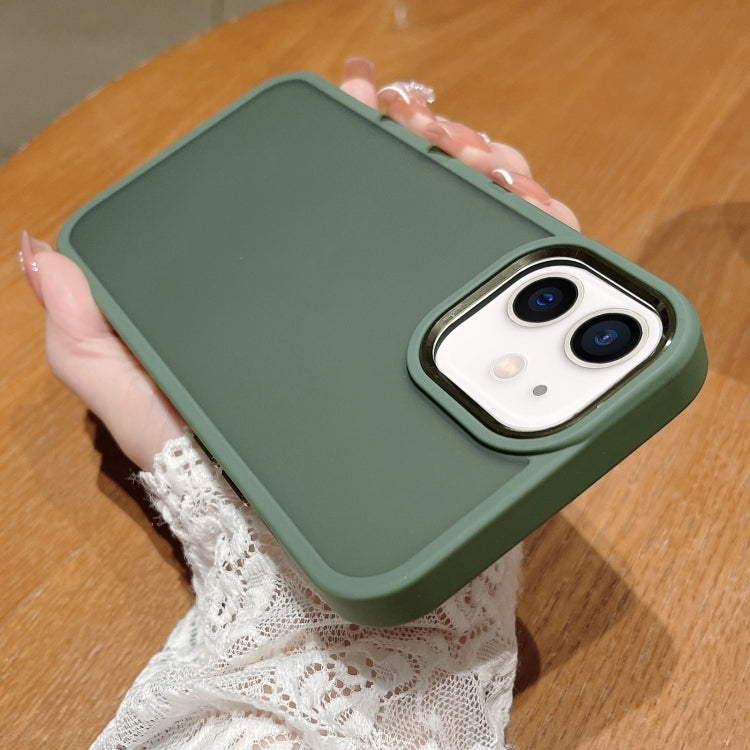 For iPhone 12 / 12 Pro Shield Skin Feel PC + TPU Phone Case