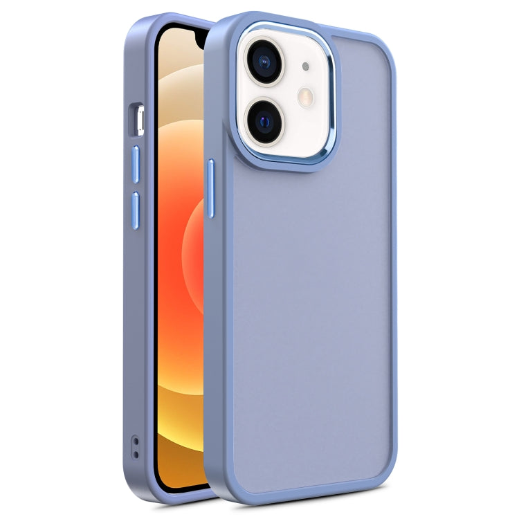 For iPhone 12 / 12 Pro Shield Skin Feel PC + TPU Phone Case