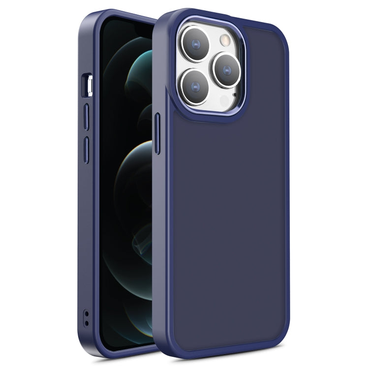 For iPhone 12 Pro Max Shield Skin Feel PC + TPU Phone Case