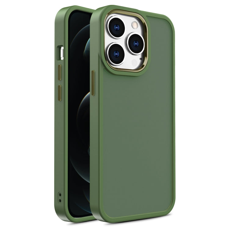 For iPhone 12 Pro Max Shield Skin Feel PC + TPU Phone Case