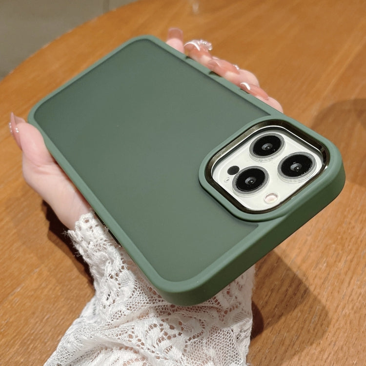 For iPhone 12 Pro Max Shield Skin Feel PC + TPU Phone Case