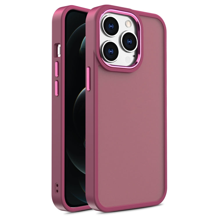 For iPhone 12 Pro Max Shield Skin Feel PC + TPU Phone Case