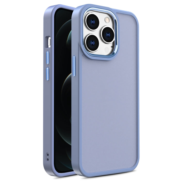 For iPhone 12 Pro Max Shield Skin Feel PC + TPU Phone Case