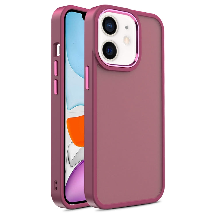 For iPhone 11 Shield Skin Feel PC + TPU Phone Case