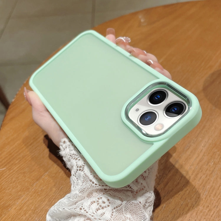For iPhone 11 Pro Max Shield Skin Feel PC + TPU Phone Case