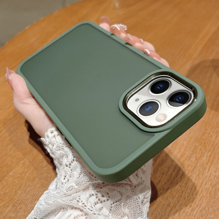 For iPhone 11 Pro Max Shield Skin Feel PC + TPU Phone Case