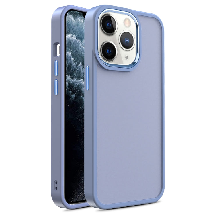 For iPhone 11 Pro Max Shield Skin Feel PC + TPU Phone Case