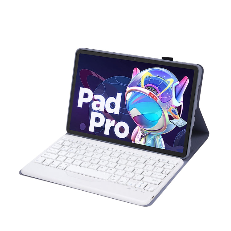 AM18-B Bluetooth Keyboard Leather Case For Lenovo XiaoXin Pad Pro 2022 11.2 inch