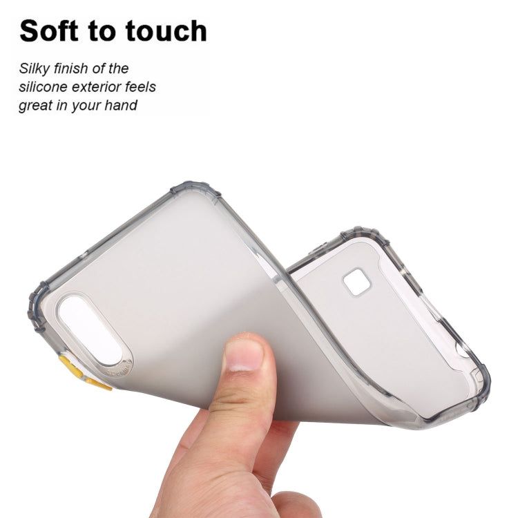 For Galaxy A10 Shockproof TPU Transparent Protective Case