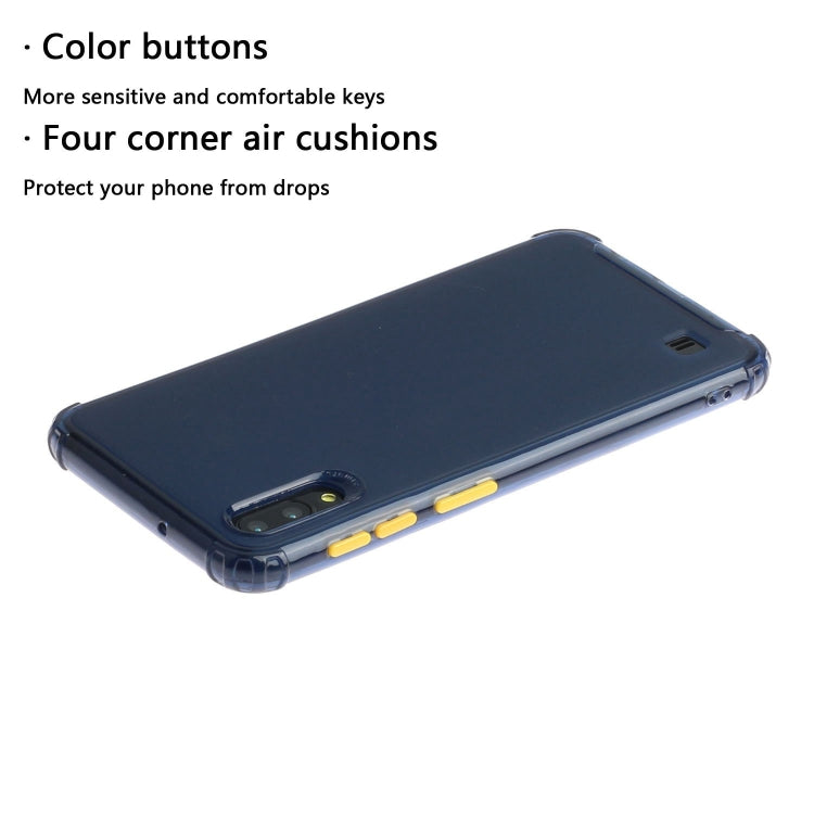 For Galaxy A10 Shockproof TPU Transparent Protective Case