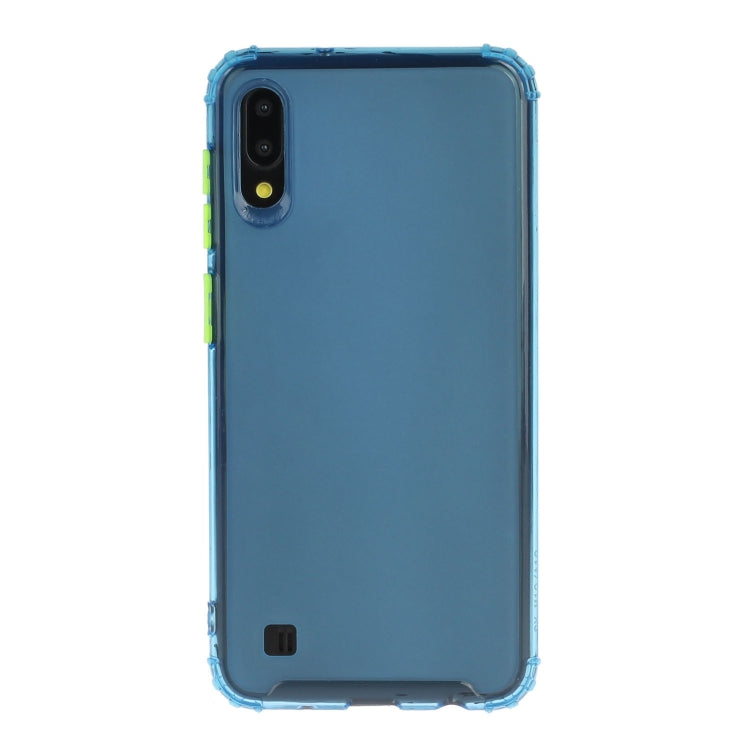 For Galaxy A10 Shockproof TPU Transparent Protective Case