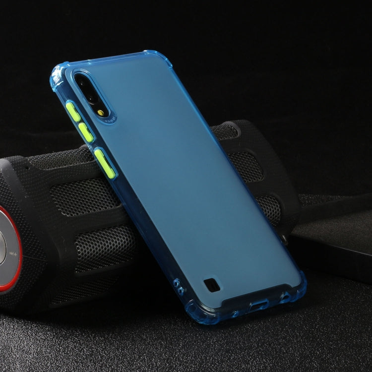 For Galaxy A10 Shockproof TPU Transparent Protective Case