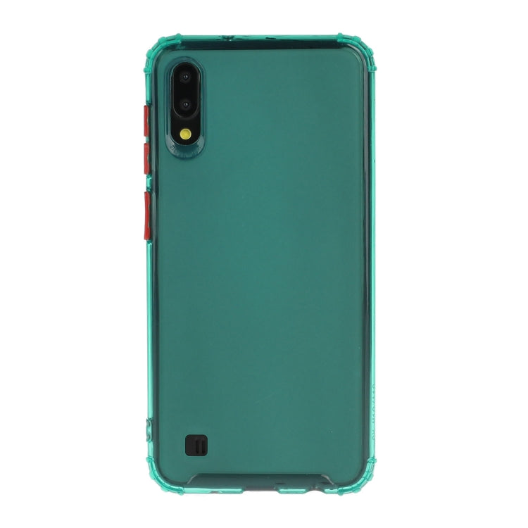 For Galaxy A10 Shockproof TPU Transparent Protective Case