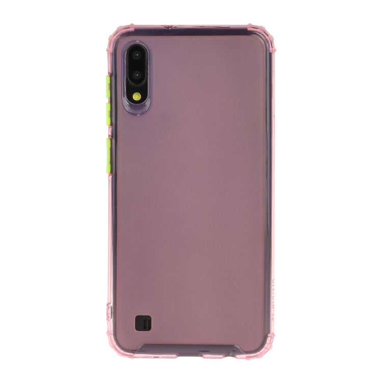 For Galaxy A10 Shockproof TPU Transparent Protective Case
