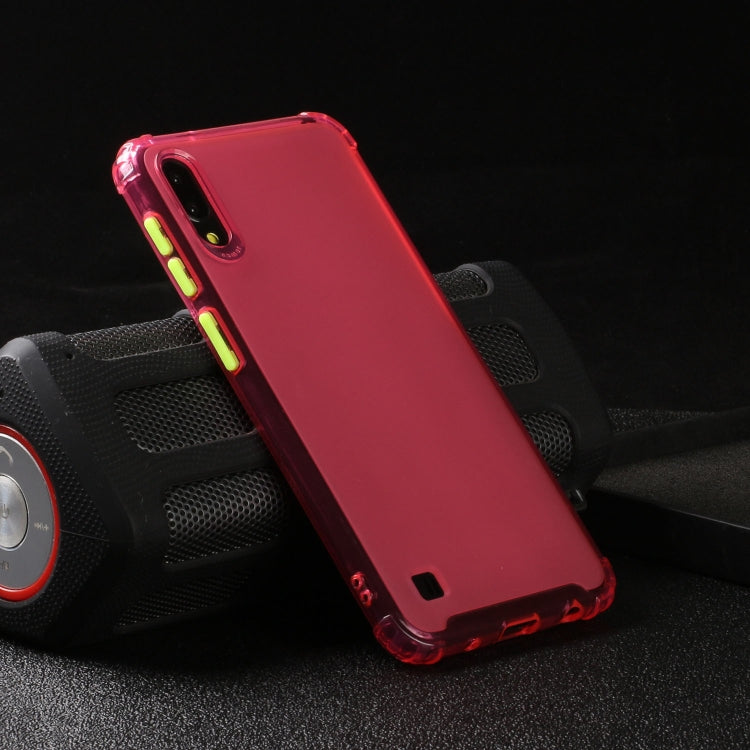 For Galaxy A10 Shockproof TPU Transparent Protective Case