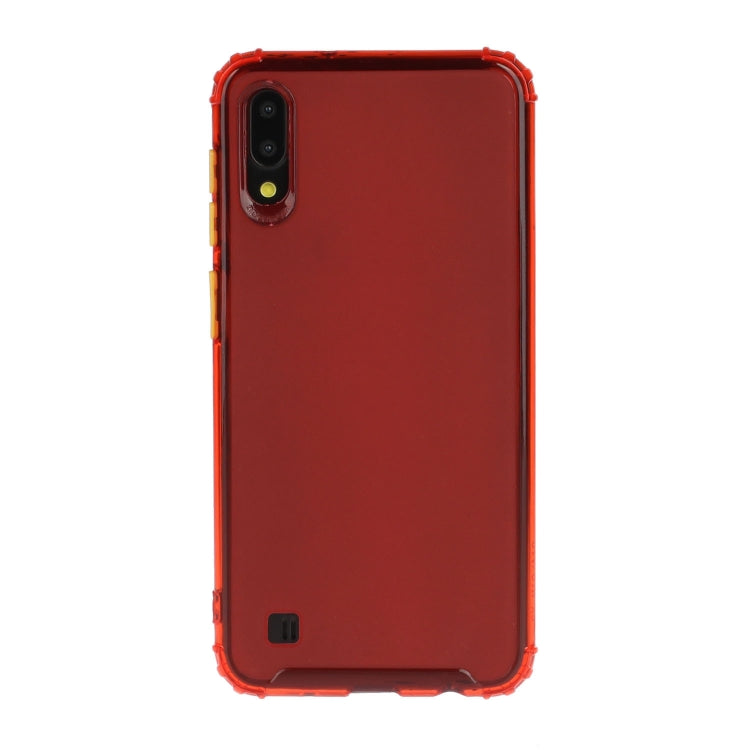 For Galaxy A10 Shockproof TPU Transparent Protective Case