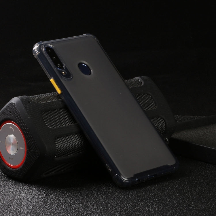 For Galaxy A20s Shockproof TPU Transparent Protective Case
