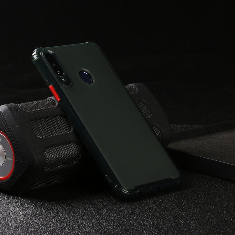 For Galaxy A20s Shockproof TPU Transparent Protective Case