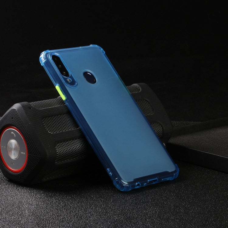 For Galaxy A20s Shockproof TPU Transparent Protective Case