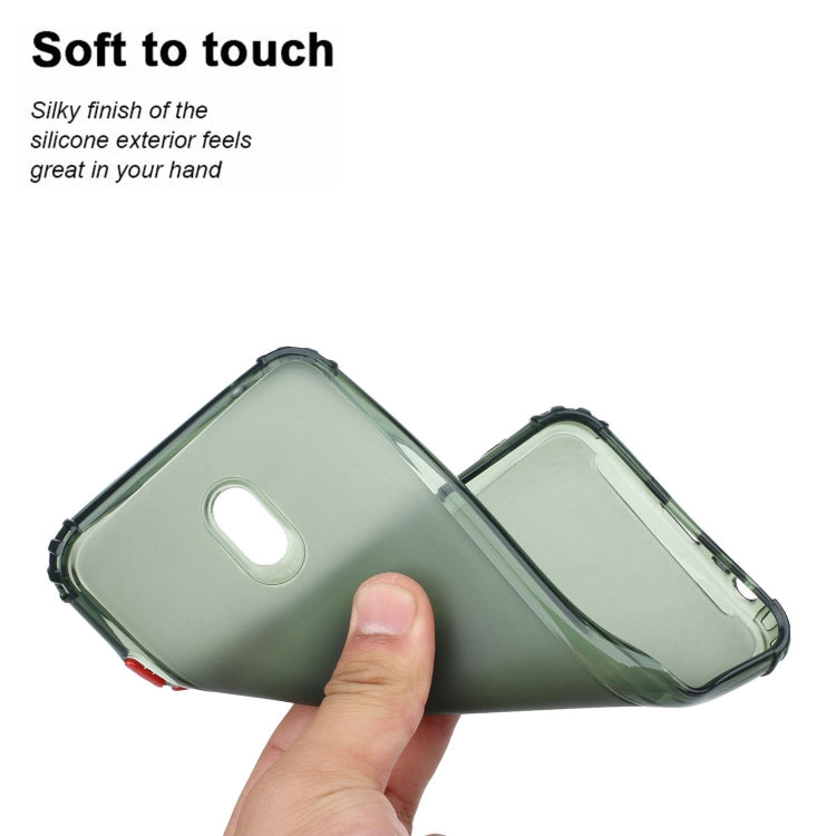 For Xiaomi Redmi 8A Shockproof TPU Transparent Protective Case