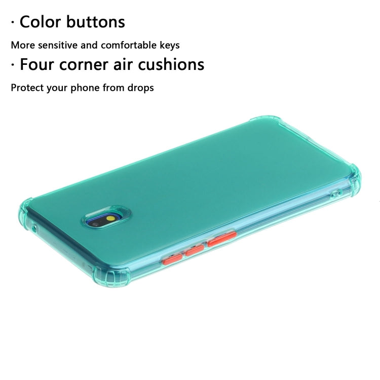 For Xiaomi Redmi 8A Shockproof TPU Transparent Protective Case