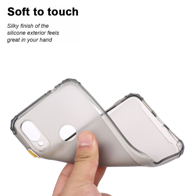 For Xiaomi Redmi Note 7 Shockproof TPU Transparent Protective Case