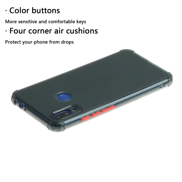 For Xiaomi Redmi Note 7 Shockproof TPU Transparent Protective Case