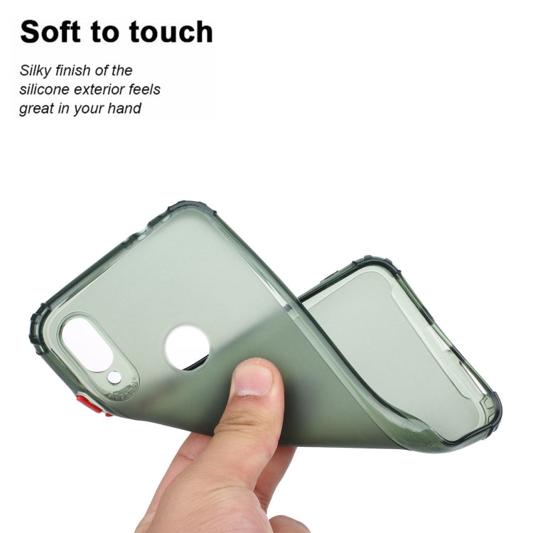 For Xiaomi Redmi Note 7 Shockproof TPU Transparent Protective Case