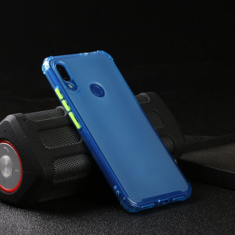 For Xiaomi Redmi Note 7 Shockproof TPU Transparent Protective Case