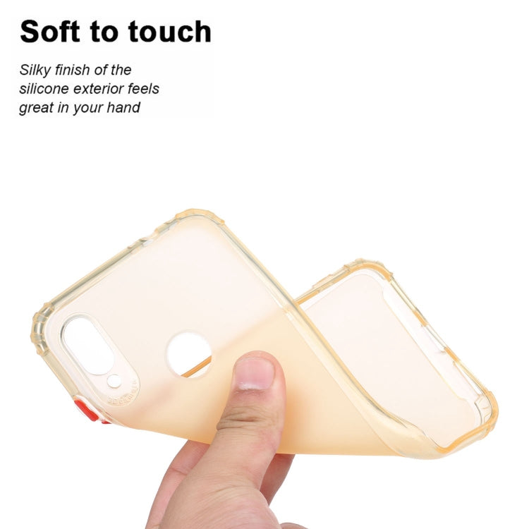 For Xiaomi Redmi Note 7 Shockproof TPU Transparent Protective Case