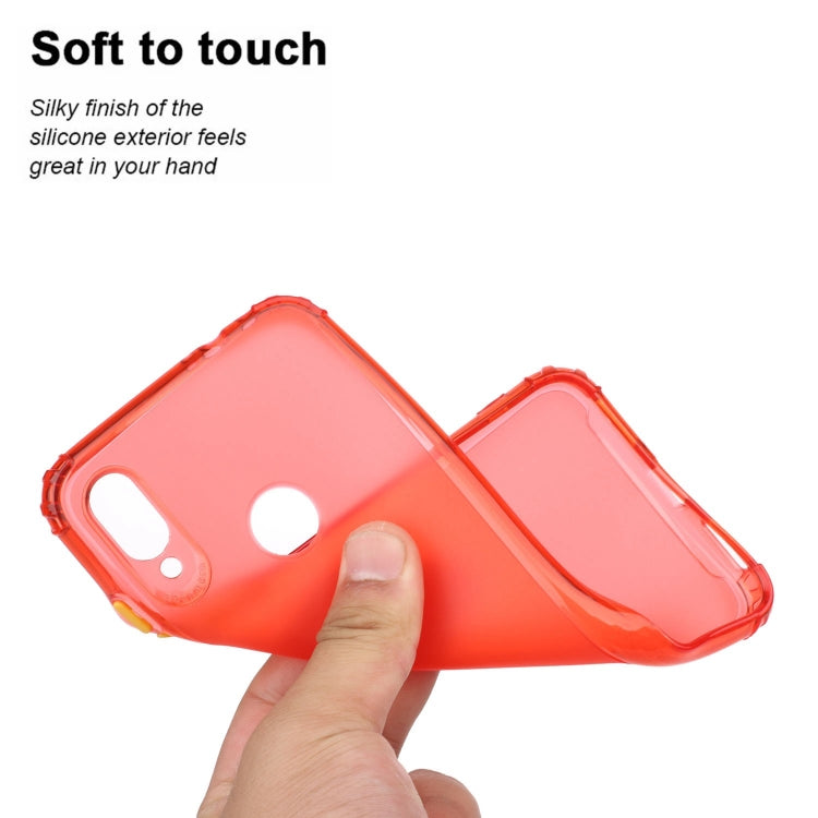 For Xiaomi Redmi Note 7 Shockproof TPU Transparent Protective Case