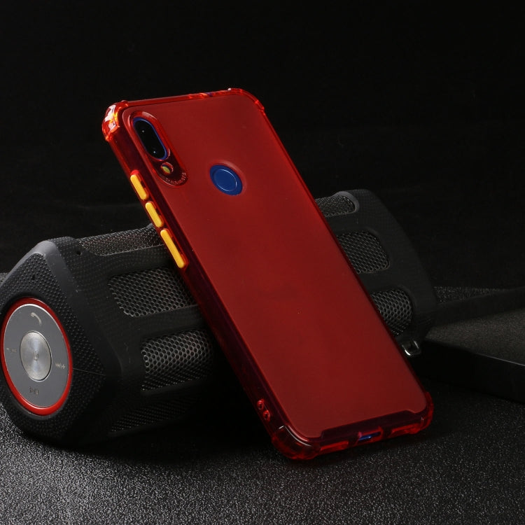 For Xiaomi Redmi Note 7 Shockproof TPU Transparent Protective Case