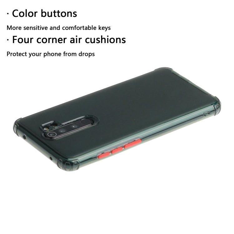 For Xiaomi Redmi Note 8 Pro Shockproof TPU Transparent Protective Case