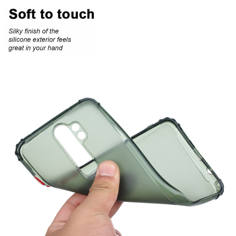 For Xiaomi Redmi Note 8 Pro Shockproof TPU Transparent Protective Case