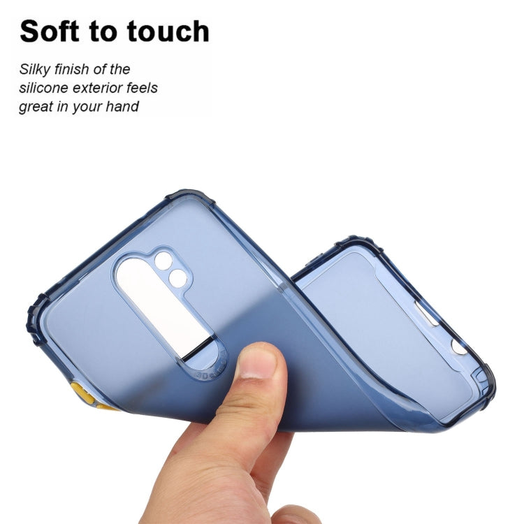For Xiaomi Redmi Note 8 Pro Shockproof TPU Transparent Protective Case