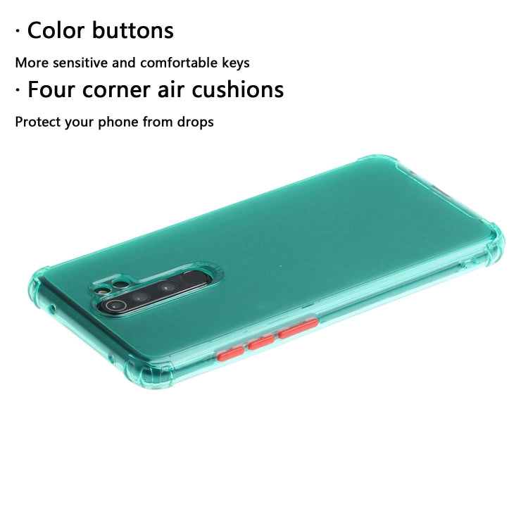 For Xiaomi Redmi Note 8 Pro Shockproof TPU Transparent Protective Case