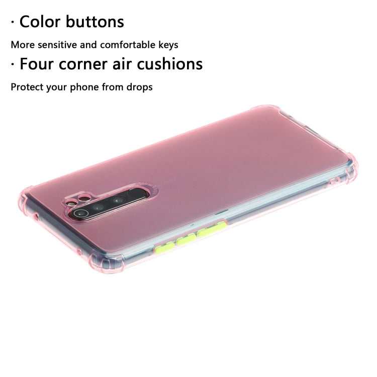 For Xiaomi Redmi Note 8 Pro Shockproof TPU Transparent Protective Case