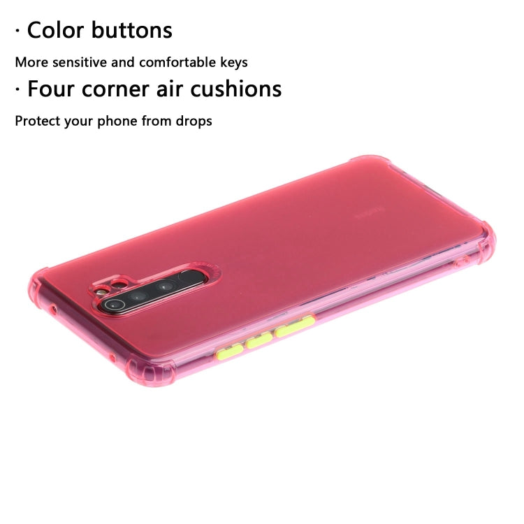 For Xiaomi Redmi Note 8 Pro Shockproof TPU Transparent Protective Case