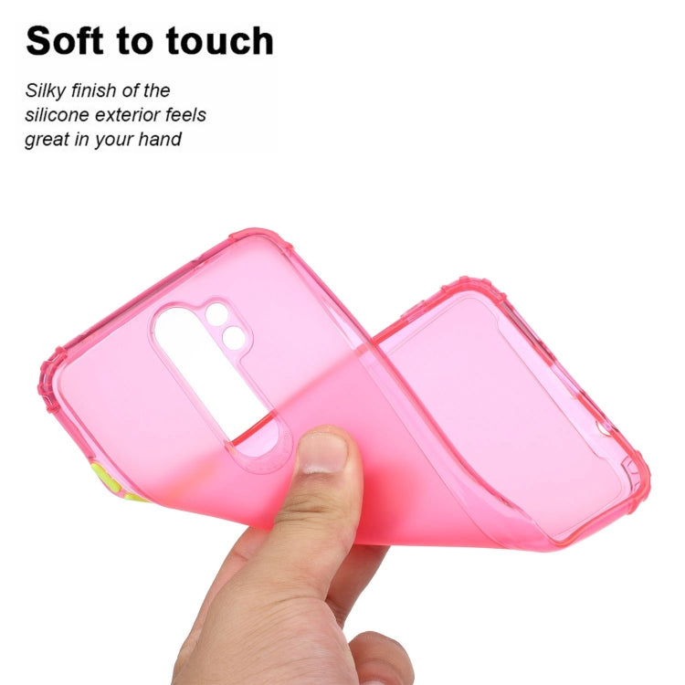 For Xiaomi Redmi Note 8 Pro Shockproof TPU Transparent Protective Case