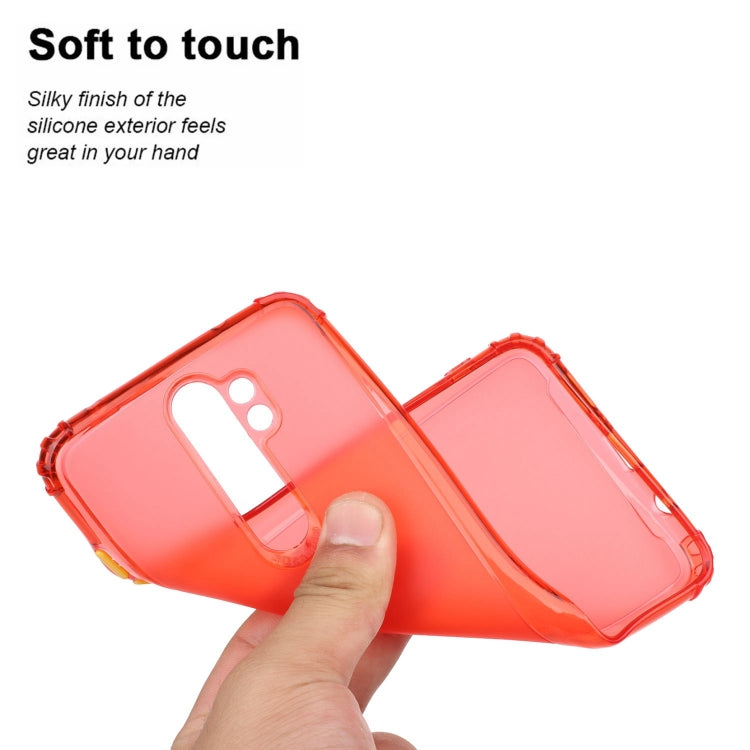 For Xiaomi Redmi Note 8 Pro Shockproof TPU Transparent Protective Case