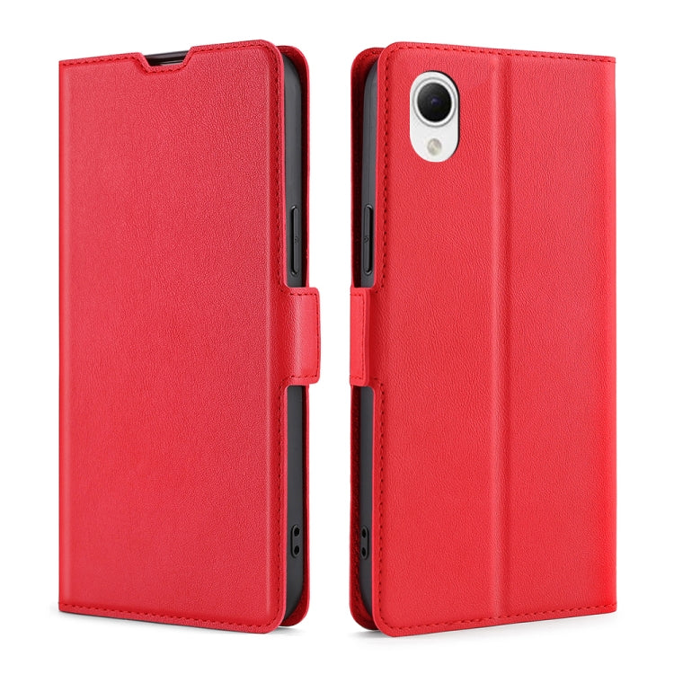 For Samsung Galaxy A23e/A22e Ultra-thin Voltage Side Buckle Horizontal Flip Leather Phone Case