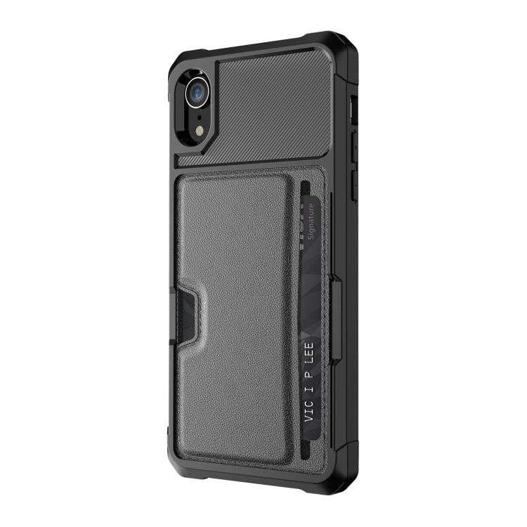 For iPhone XR ZM02 Card Slot Holder Phone Case