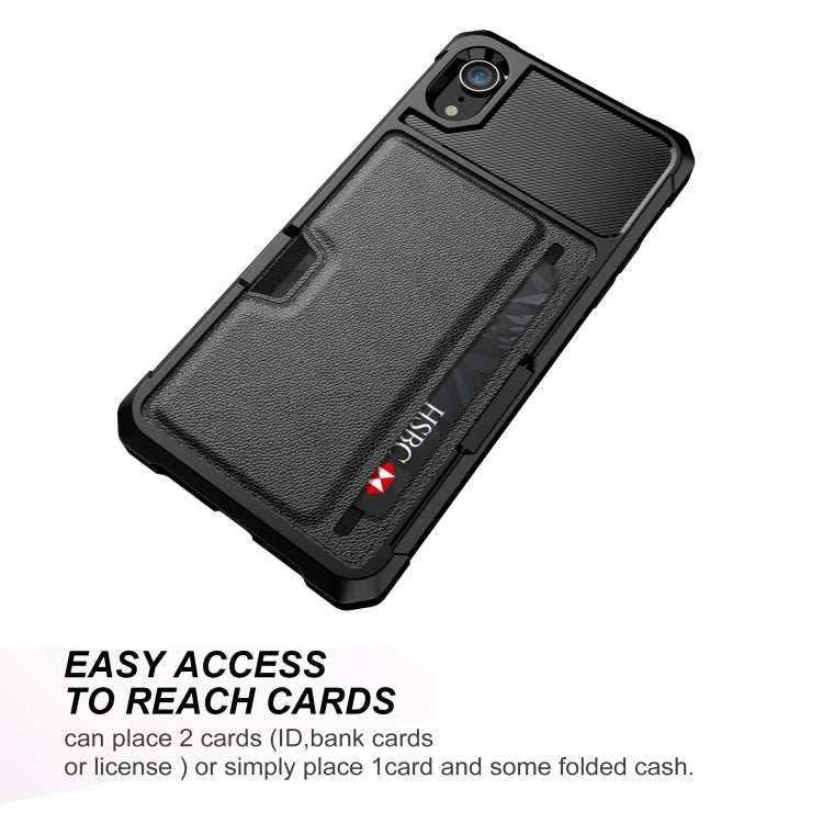 For iPhone XR ZM02 Card Slot Holder Phone Case