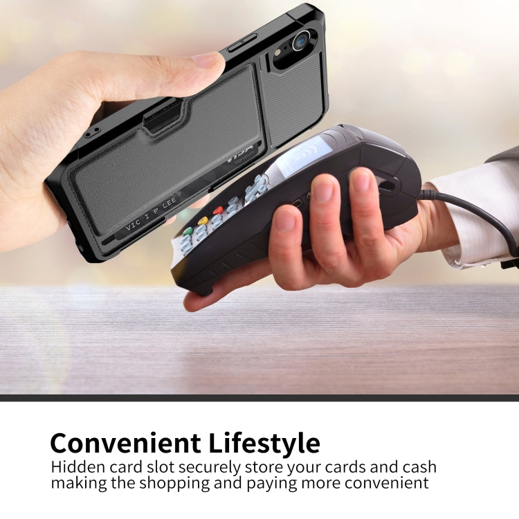 For iPhone XR ZM02 Card Slot Holder Phone Case