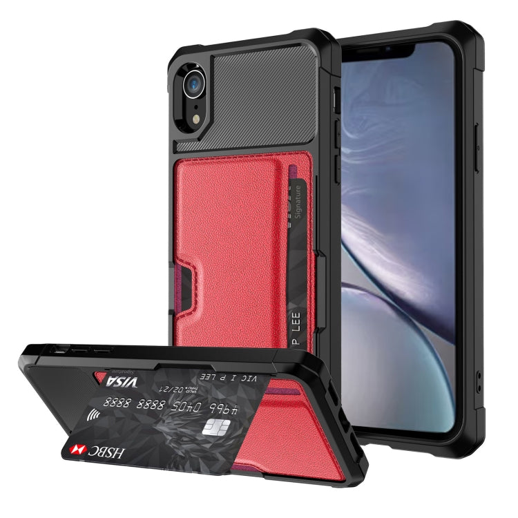 For iPhone XR ZM02 Card Slot Holder Phone Case