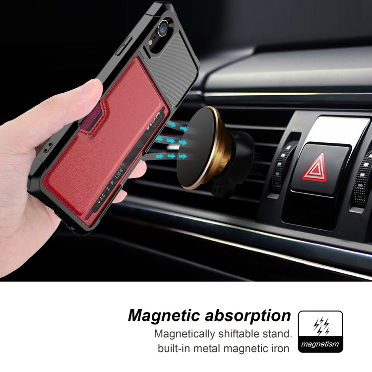For iPhone XR ZM02 Card Slot Holder Phone Case