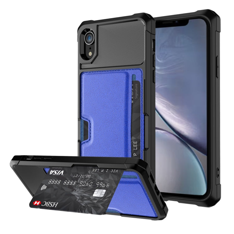 For iPhone XR ZM02 Card Slot Holder Phone Case